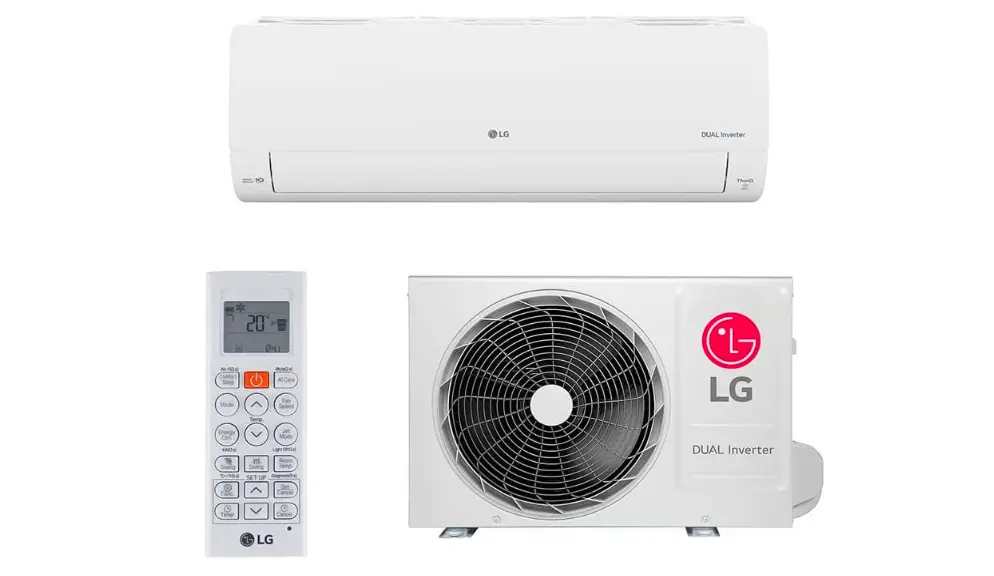 Ar-condicionado Hi Wall LG Dual Inverter Voice 12.000 Btus Frio 220v R-32