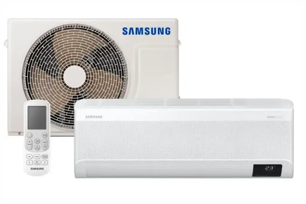 Ar-condicionado Split Inverter Samsung WindFree Connect Sem Vento 12.000 BTUs Frio Branco