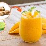 Suco de Manga com Gengibre e Limão: Sabor e Saúde em um Copo