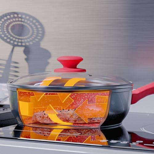         Panela Philco PPH240APR Redstone com Tampa de Vidro 2,7L -       