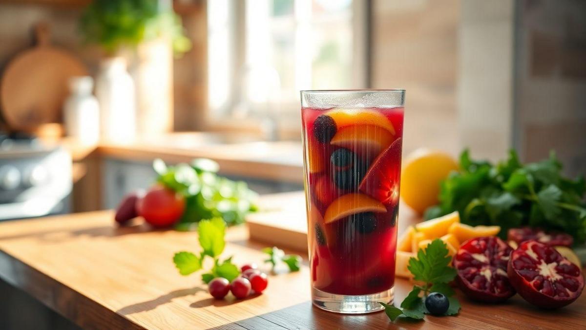 Benefícios do Suco Antioxidante Caseiro