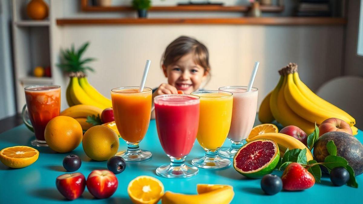 Sucos Nutritivos para Crianças